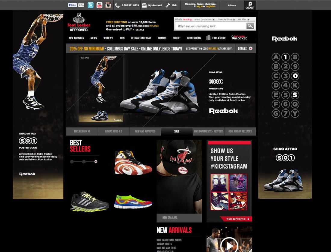 Reebok Shaq Attaq retro campaign